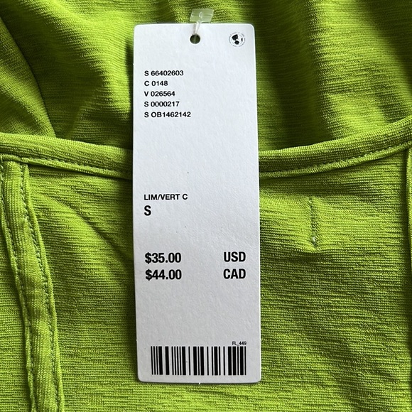 Urban Outfitters lime green cropped halter top - Picture 3 of 3
